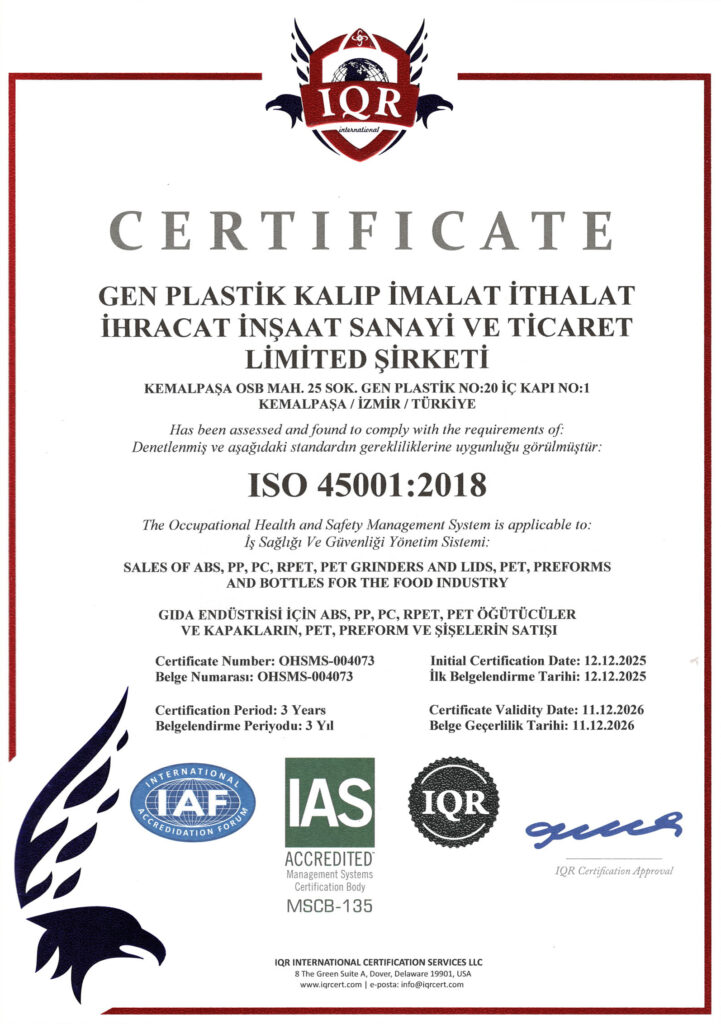 ISO 45001:2018