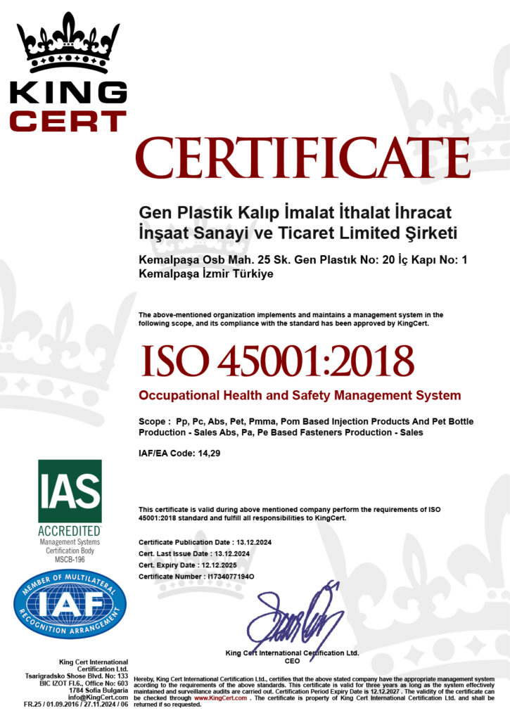 ISO 45001:2018